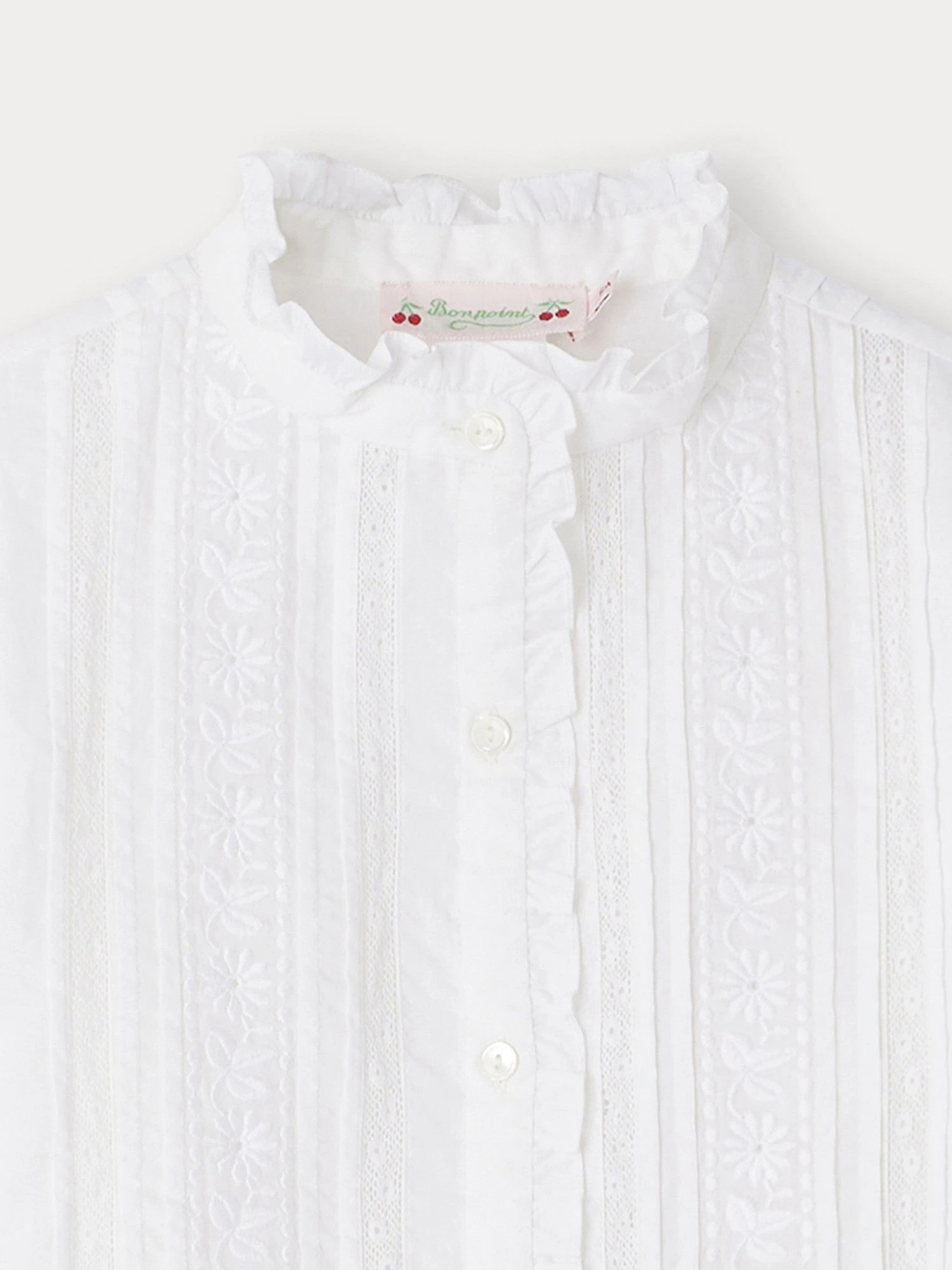 BONPOINT Chemise Freedom Blanc Lait 5 BONPOINT Chemise Freedom Blanc Lait – Image 3