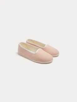 BONPOINT Chaussons Tenise Beige Rose -BONPOINT Soldes S04GSOW00002 024C S04GSOW00002 024C 3
