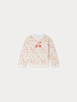 BONPOINT Sweatshirt Claudine Blanc Naturel