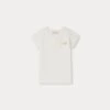 BONPOINT T-shirt Asmae Blanc Lait -BONPOINT Soldes S04GTSK00002 102 S04GTSK00002 102 1