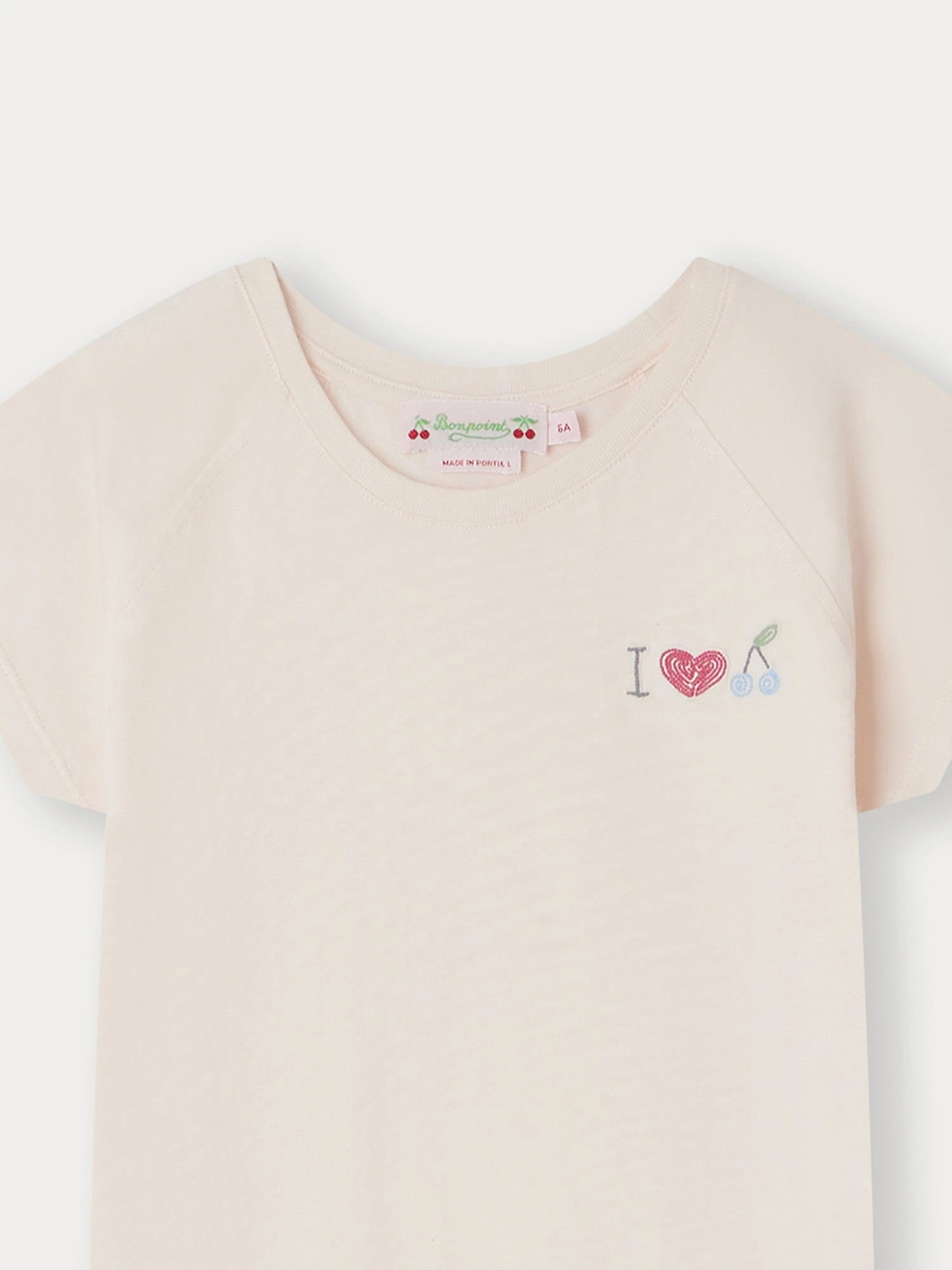 BONPOINT T-shirt Asmae Rose Pétale 5 BONPOINT T-shirt Asmae Rose Pétale – Image 3
