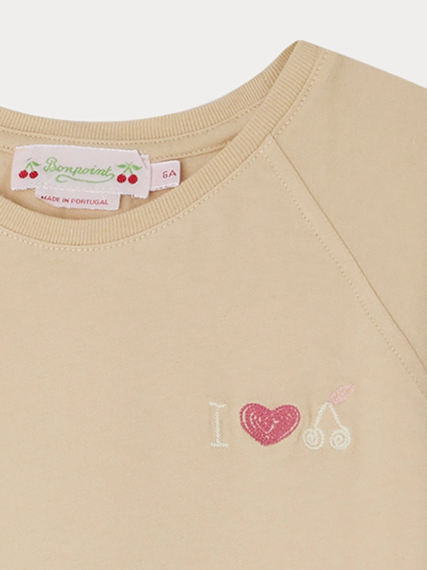 BONPOINT T-shirt Asmae Kaki Clair 5 BONPOINT T-shirt Asmae Kaki Clair – Image 3