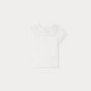 BONPOINT T-shirt Fina Blanc Lait 2 BONPOINT T-shirt Fina Blanc Lait -BONPOINT Soldes S04GTSK00006 002 S04GTSK00006 002 1