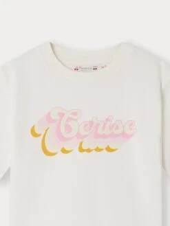 BONPOINT T-shirt Thida Upb Ivoire -BONPOINT Soldes S04GTSK00012 104 S04GTSK00012 104 3