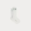 BONPOINT Chaussettes Filo Rayures Blanc Lait -BONPOINT Soldes S04GUNK00001 202 S04GUNK00001 202 1