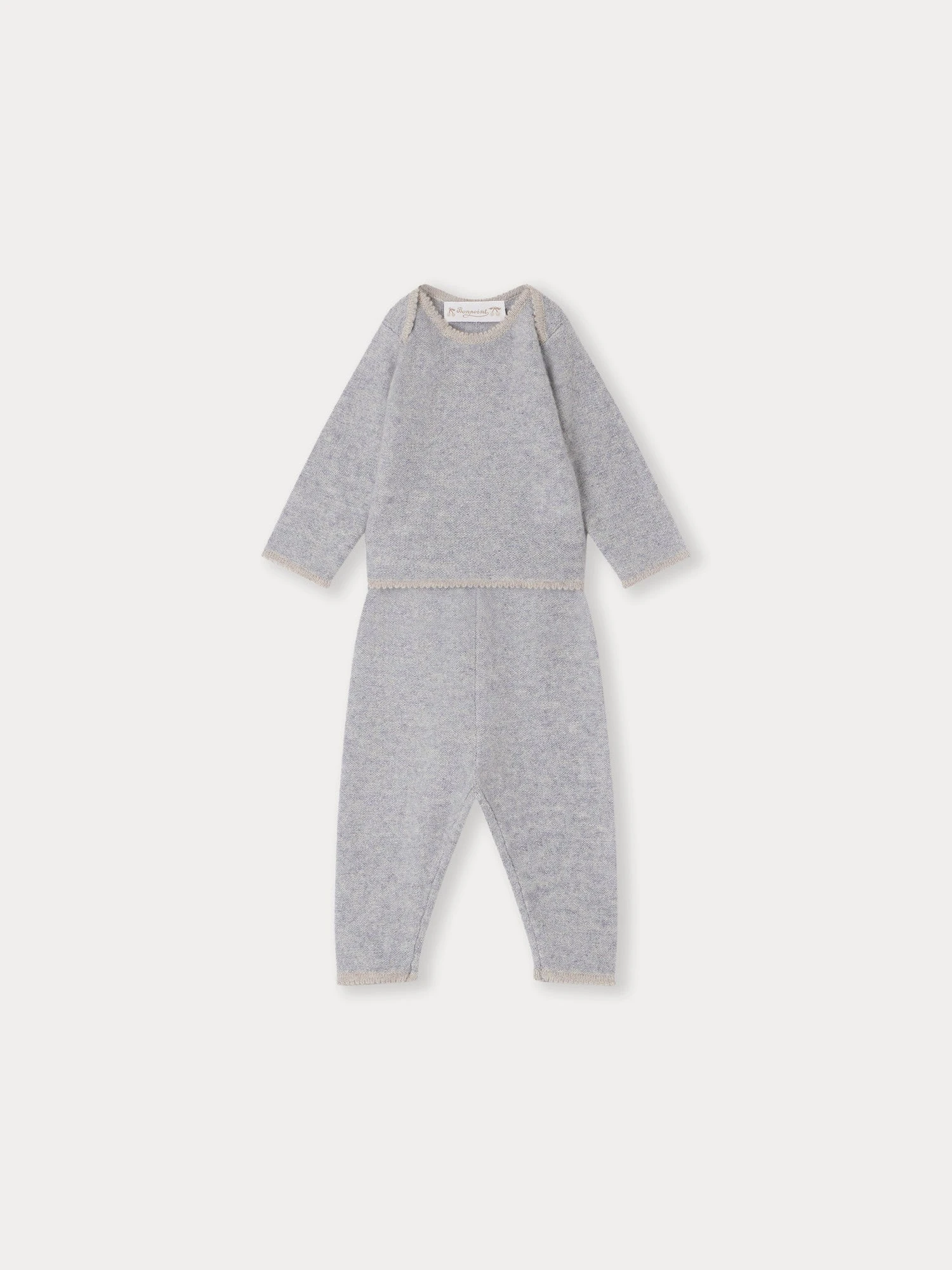BONPOINT Ensemble Bambini Bleu Gris 3 BONPOINT Ensemble Bambini Bleu Gris