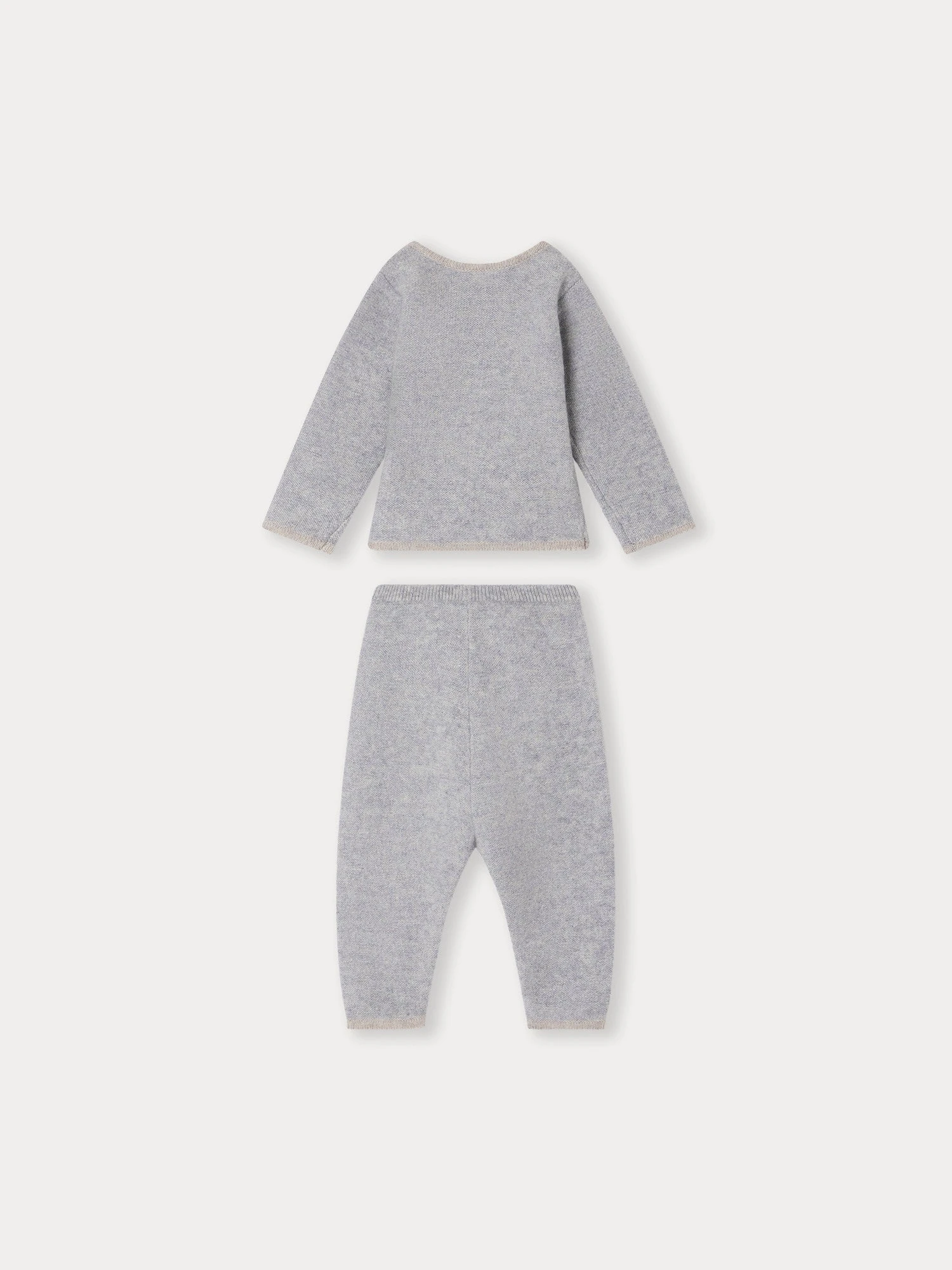 BONPOINT Ensemble Bambini Bleu Gris 4 BONPOINT Ensemble Bambini Bleu Gris – Image 2