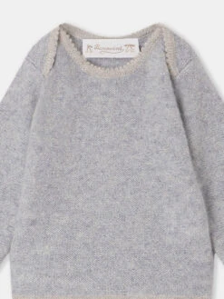 BONPOINT Ensemble Bambini Bleu Gris 7 BONPOINT Ensemble Bambini Bleu Gris -BONPOINT Soldes S04OSEK00005 114A S04OSEK00005 114A 3