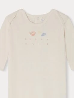 BONPOINT Pyjama Catia Rose Poudré -BONPOINT Soldes S04PNIK00008 125B S04PNIK00008 125B 3