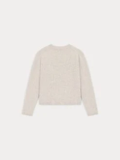 BONPOINT Pull Col Rond Laine Gris Chiné -BONPOINT Soldes S04WJUK00016 009C S04WJUK00016 009C 2