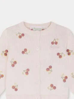 BONPOINT Cardigan Claudie Rose -BONPOINT Soldes S04XCAK00002 120 S04XCAK00002 120 3