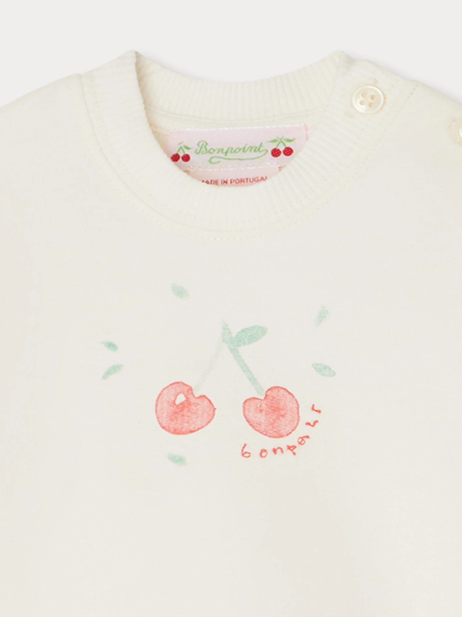 BONPOINT Robe Felice Blanc Naturel 5 BONPOINT Robe Felice Blanc Naturel – Image 3