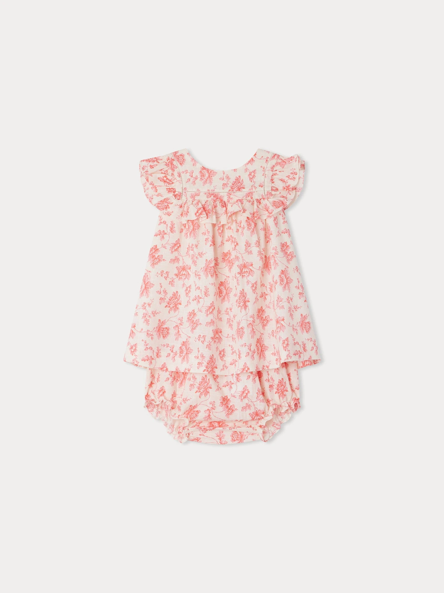 BONPOINT Robe Ciara Framboise 3 BONPOINT Robe Ciara Framboise