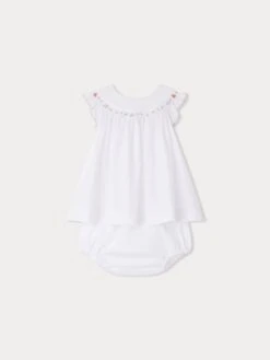 BONPOINT Robe Amantine Blanc Lait