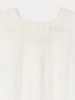 BONPOINT Robe Angeli Blanc Lait -BONPOINT Soldes S04XDRW00007 002 S04XDRW00007 002 3