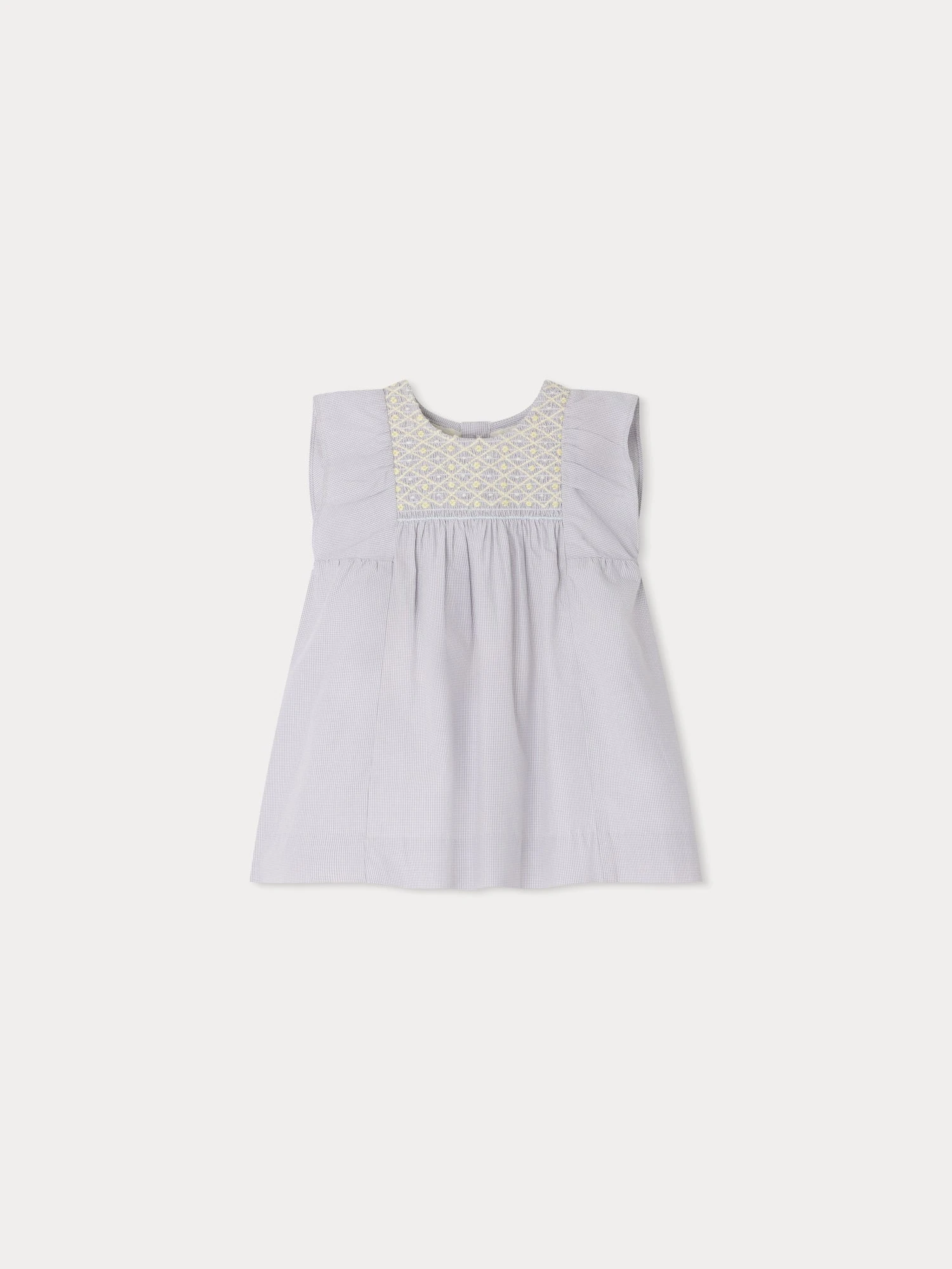 BONPOINT Robe Cadelili Gris Clair 3 BONPOINT Robe Cadelili Gris Clair