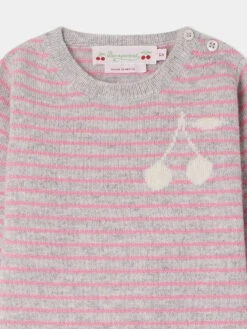 BONPOINT Pull Celly Rose Foncé 7 BONPOINT Pull Celly Rose Foncé -BONPOINT Soldes S04XJUK00002 228D S04XJUK00002 228D 3