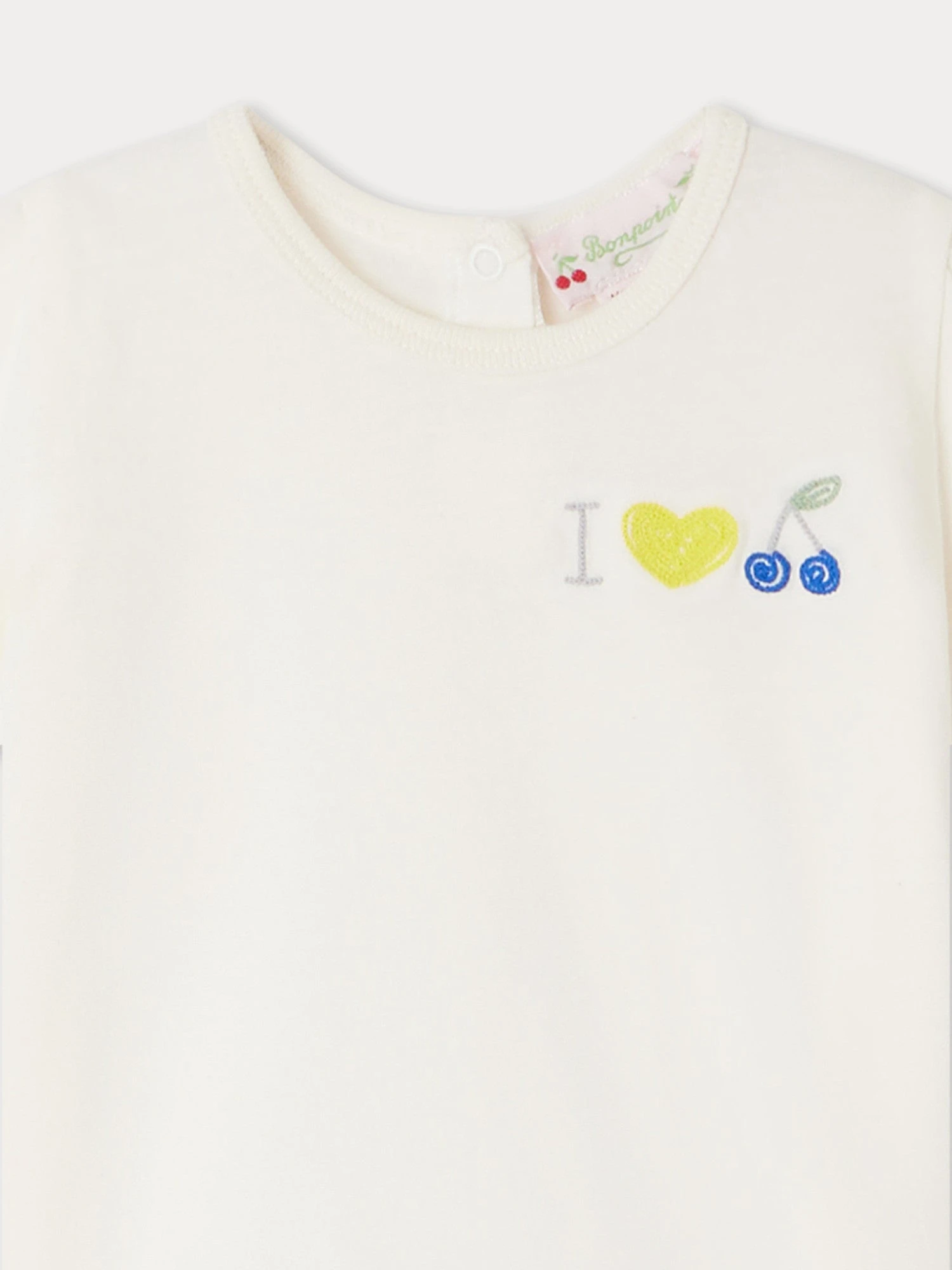 BONPOINT T-shirt Cira Blanc Lait 5 BONPOINT T-shirt Cira Blanc Lait – Image 3