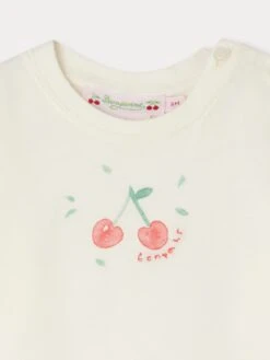 BONPOINT T-shirt Dom Blanc Lait 7 BONPOINT T-shirt Dom Blanc Lait -BONPOINT Soldes S04XTSK00006 102 S04XTSK00006 102 3