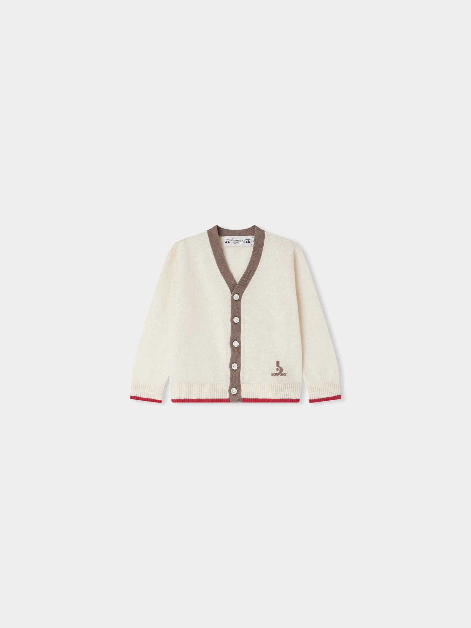 BONPOINT Cardigan Teotim écru 3 BONPOINT Cardigan Teotim écru