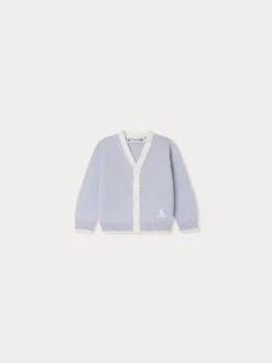 BONPOINT Cardigan Teotim Rayures Ciel