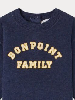 BONPOINT Sweat Dady Bleu Foncé -BONPOINT Soldes S04YSKW00001 174A S04YSKW00001 174A 3