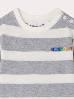 BONPOINT T-shirt Aiman Gris Chiné -BONPOINT Soldes S04YTSK00005 292C S04YTSK00005 292C 3