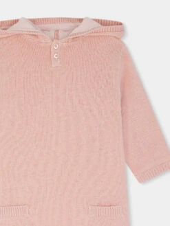 BONPOINT Burnou Faburnou Rose Thé -BONPOINT Soldes S04ZBUK00001 025D S04ZBUK00001 025D 3