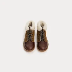 BONPOINT Boots Henri Cacao -BONPOINT Soldes W02BBOLF0101 068B W02BBOLF0101 068B 3