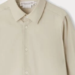 BONPOINT Chemise Aristote Beige -BONPOINT Soldes W02BSHWO0601 060 W02BSHWO0601 060 3