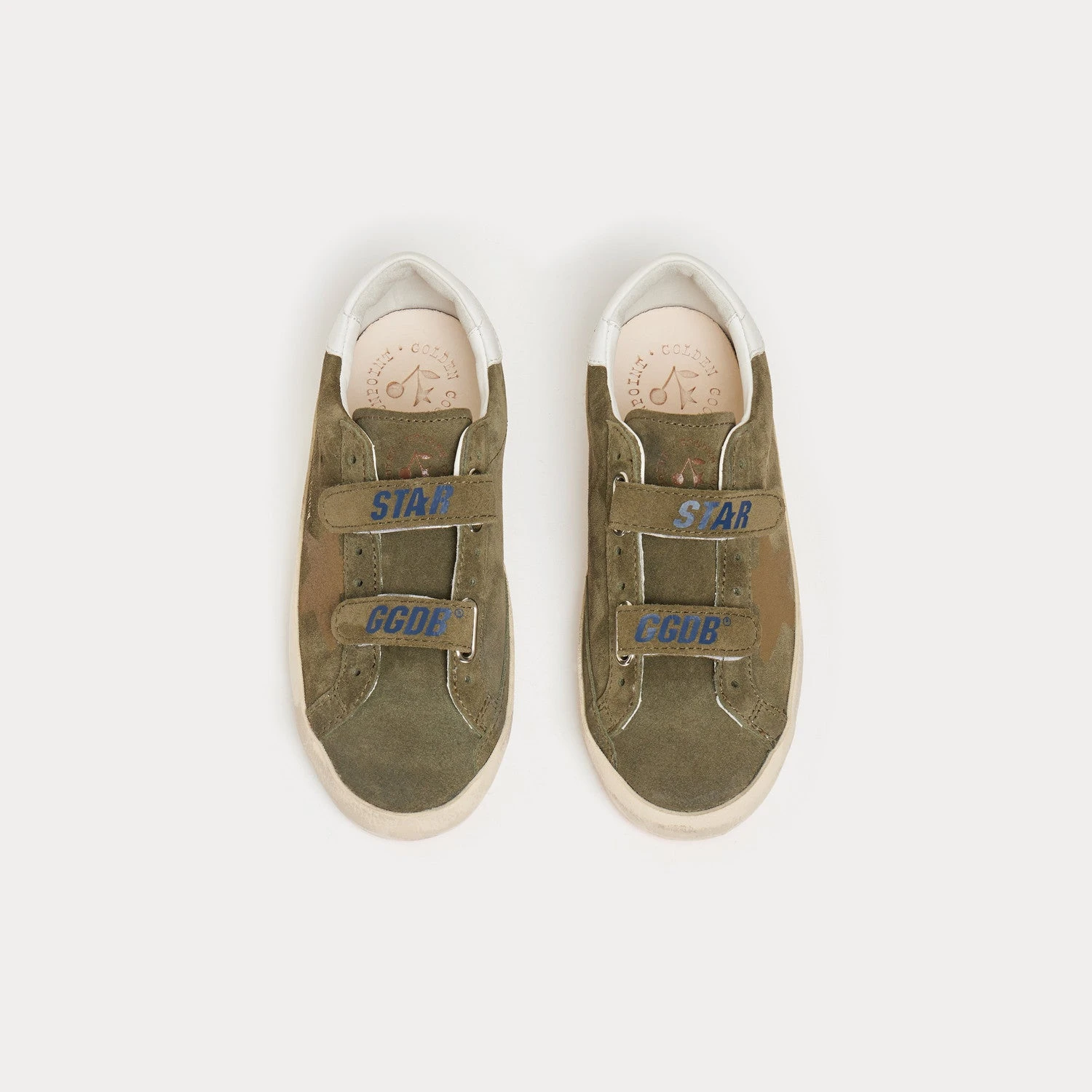 Baskets Basses Star Golden Goose X Bonpoint Kaki Foncé 5 Baskets Basses Star Golden Goose X Bonpoint Kaki Foncé – Image 3