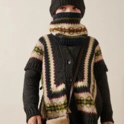 BONPOINT Snood Bothilde Gris Chiné -BONPOINT Soldes W02GACKN0701 994A W02GACKN0701 994A 5