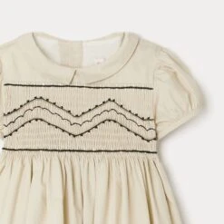 BONPOINT Robe De Cérémonie Terrie Beige -BONPOINT Soldes W02GDRWO1201 060 W02GDRWO1201 060 3