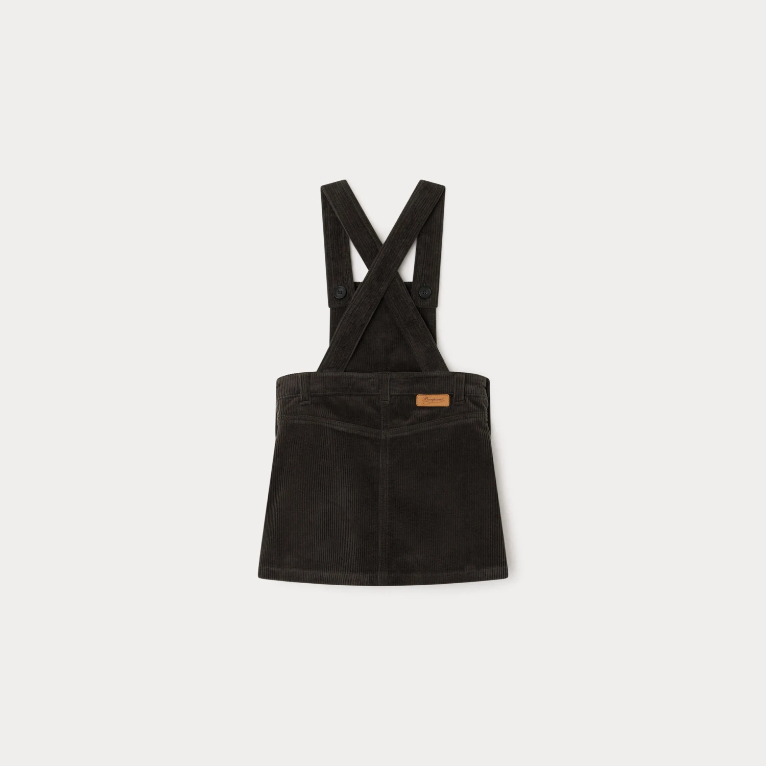 BONPOINT Robe Blanche Faux Noir 4 BONPOINT Robe Blanche Faux Noir – Image 2