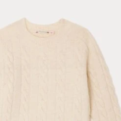 BONPOINT Pull Brett Blanc Lait -BONPOINT Soldes W02GJUKN1502 002 W02GJUKN1502 002 3