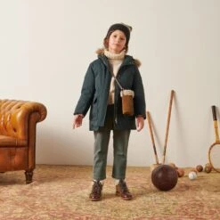 BONPOINT Parka Becca Tonnerre -BONPOINT Soldes W02GOUWO0601 097 W02GOUWO0601 097 5