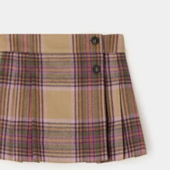 BONPOINT Jupe Talissa écossais Noisette -BONPOINT Soldes W02GSKWO1401 465 W02GSKWO1401 465 3