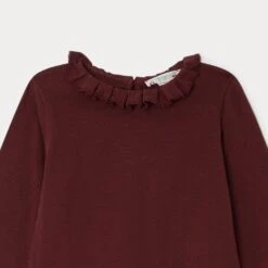 BONPOINT T-shirt Bess Bordeaux -BONPOINT Soldes W02GTSKN0101 052 W02GTSKN0101 052 3