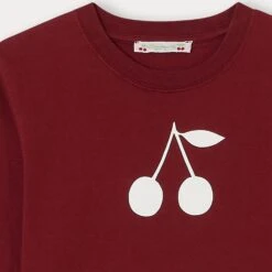 BONPOINT T-shirt Theia Rouge -BONPOINT Soldes W02GTSKN0902 151 W02GTSKN0902 151 3
