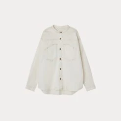 BONPOINT Chemise Beirut Blanc Lait