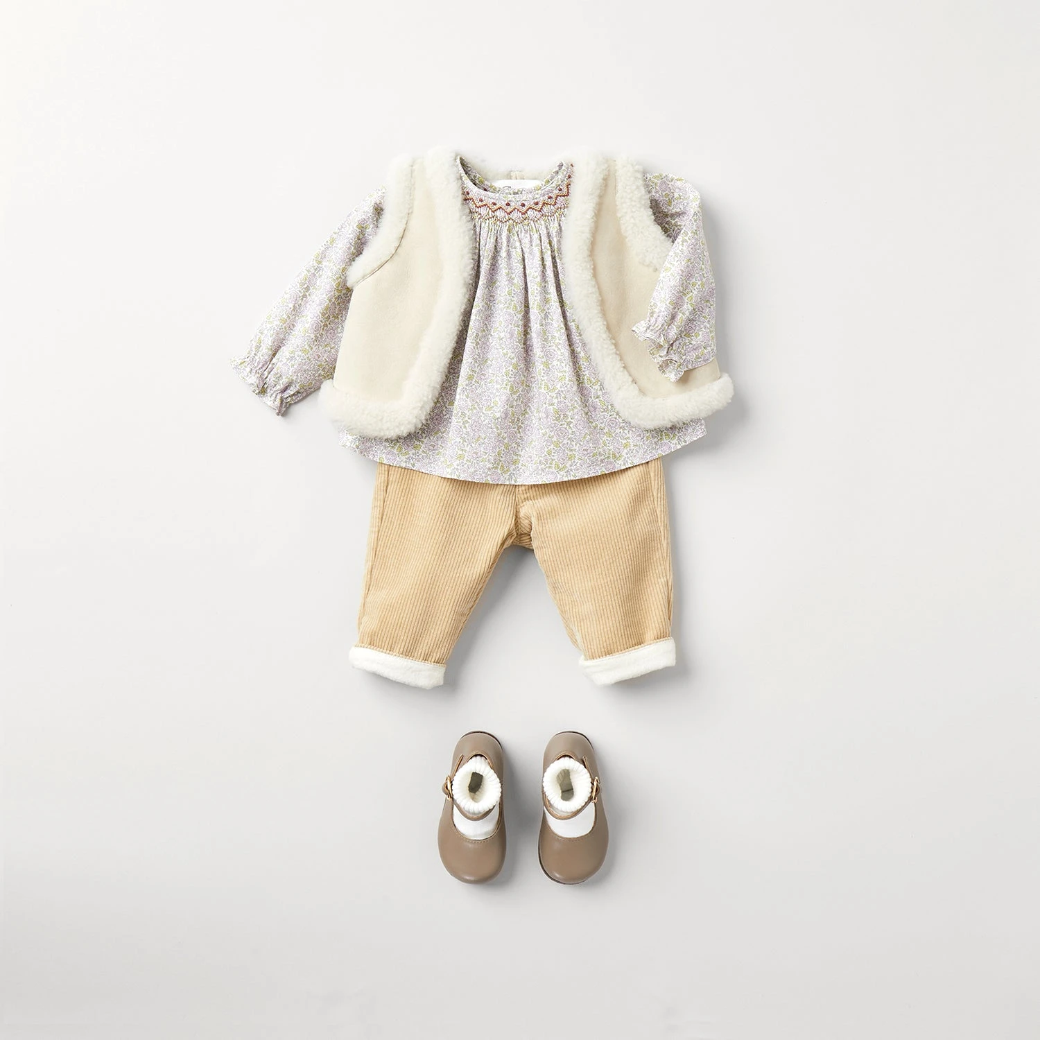 BONPOINT Pantalon Tweety Beige 4 BONPOINT Pantalon Tweety Beige – Image 2