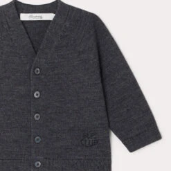 BONPOINT Cardigan Tiano Gris Chiné Foncé 7 BONPOINT Cardigan Tiano Gris Chiné Foncé -BONPOINT Soldes W02YCAKN0201 095 W02YCAKN0201 095 3