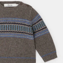 BONPOINT Pull Bassiano Marron Glacé -BONPOINT Soldes W02YJUKN0401 962B W02YJUKN0401 962B 3