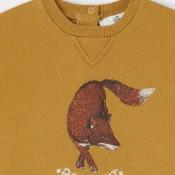 BONPOINT Sweat Benjamine Ocre -BONPOINT Soldes W02YSWKN0201 138 W02YSWKN0201 138 3