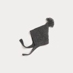 BONPOINT Bonnet Taneo Gris Chiné Moyen