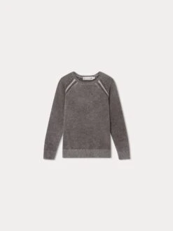 BONPOINT Pull Tiego Gris Mauve