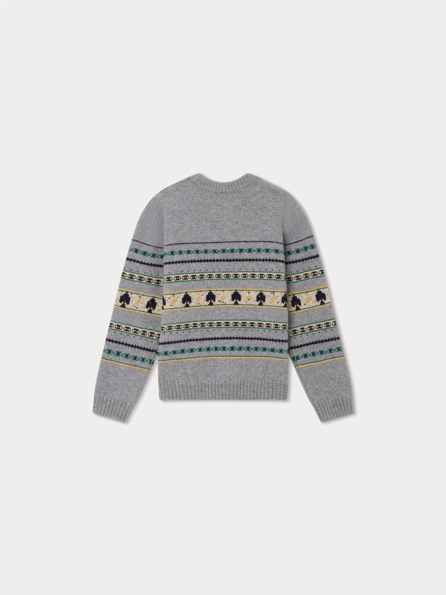 BONPOINT Pull Branco Multicolore Bleu-gris 5 BONPOINT Pull Branco Multicolore Bleu-gris – Image 3