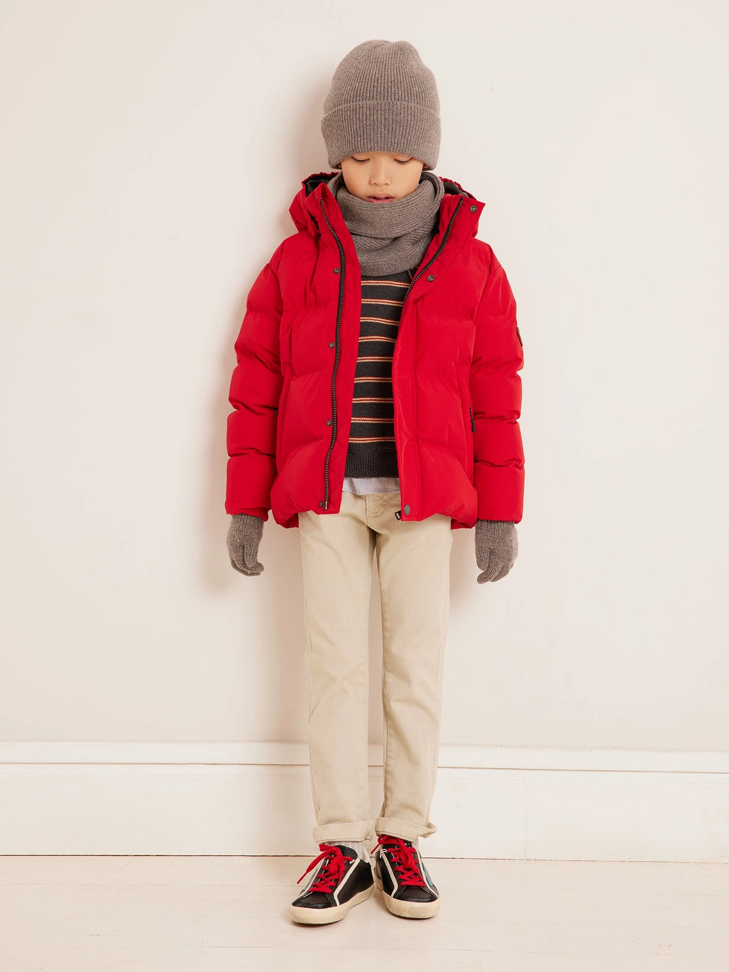 BONPOINT Doudoune Dario Rouge 3 BONPOINT Doudoune Dario Rouge