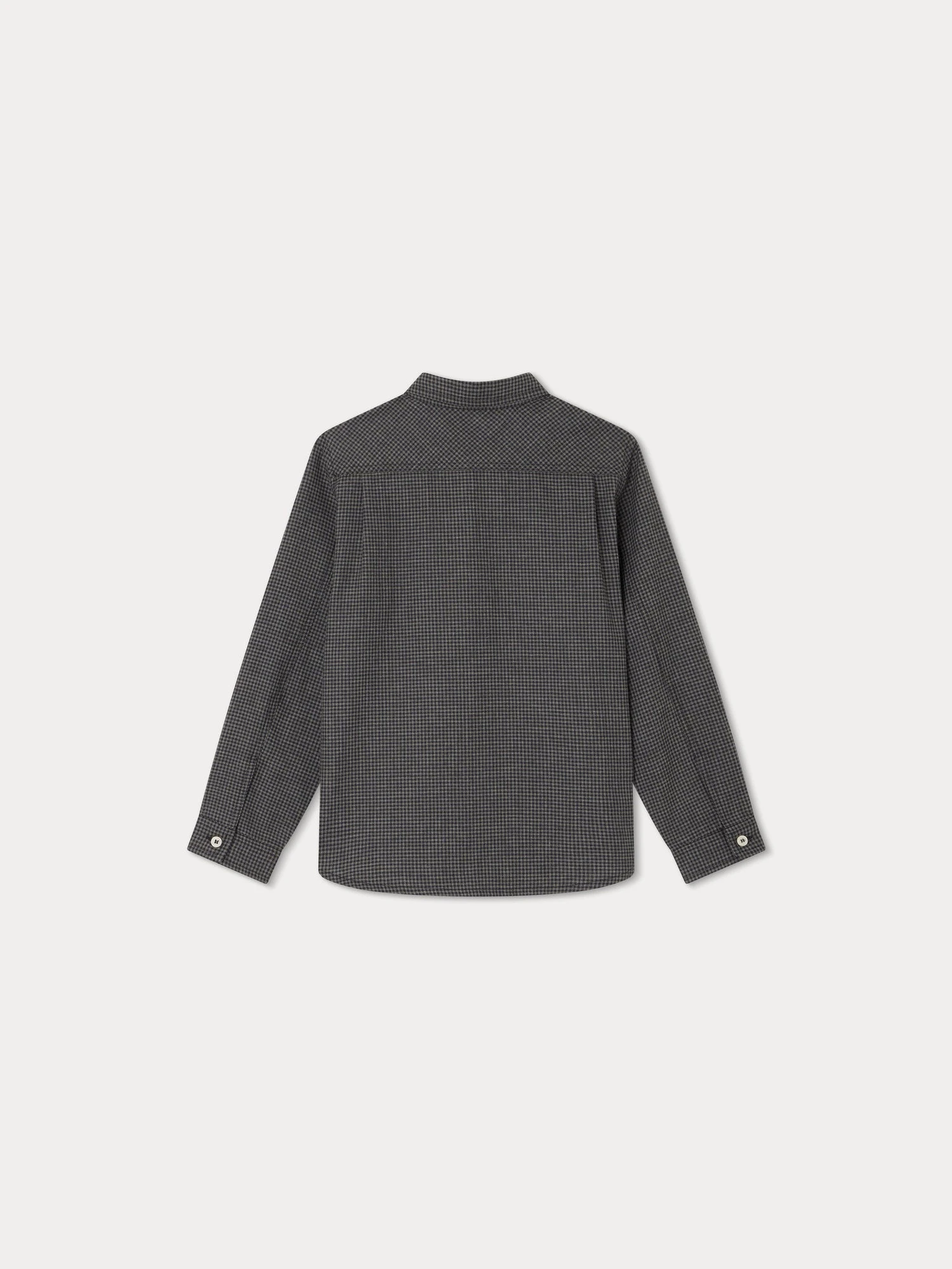 BONPOINT Chemise Tangui Carreaux Noir 4 BONPOINT Chemise Tangui Carreaux Noir – Image 2