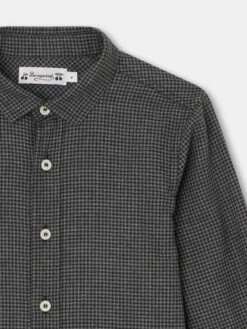 BONPOINT Chemise Tangui Carreaux Noir 7 BONPOINT Chemise Tangui Carreaux Noir -BONPOINT Soldes W03BSHW00008 399 W03BSHW00008 399 3